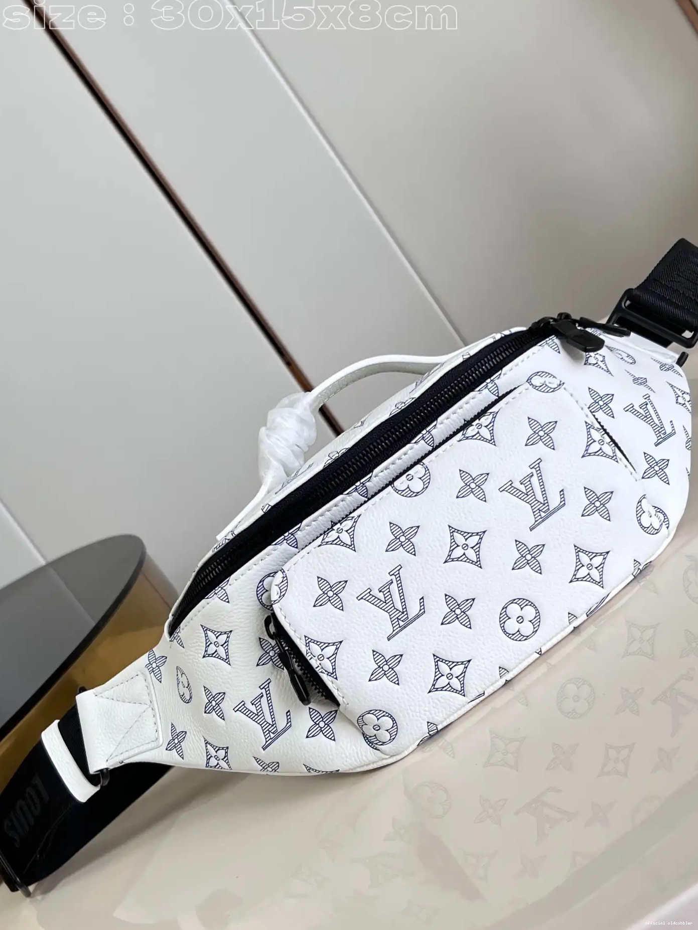 Official oldcobbler Bumbag-30*15*8CM Rush VUITTON LOUIS 0520